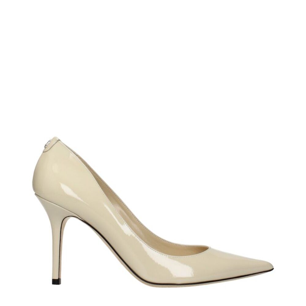 Jimmy Choo Beige Leather High Heel Women's Pumps